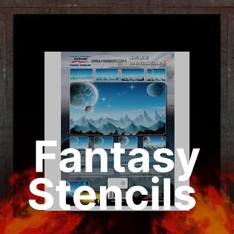 Fantasy-Stencil Urbanlystore