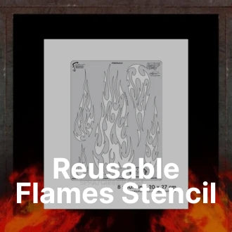 Reusable-Flames-Stencil-for-Airbrush-Artists Urbanlystore