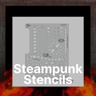 Steampunk-Stencil Urbanlystore