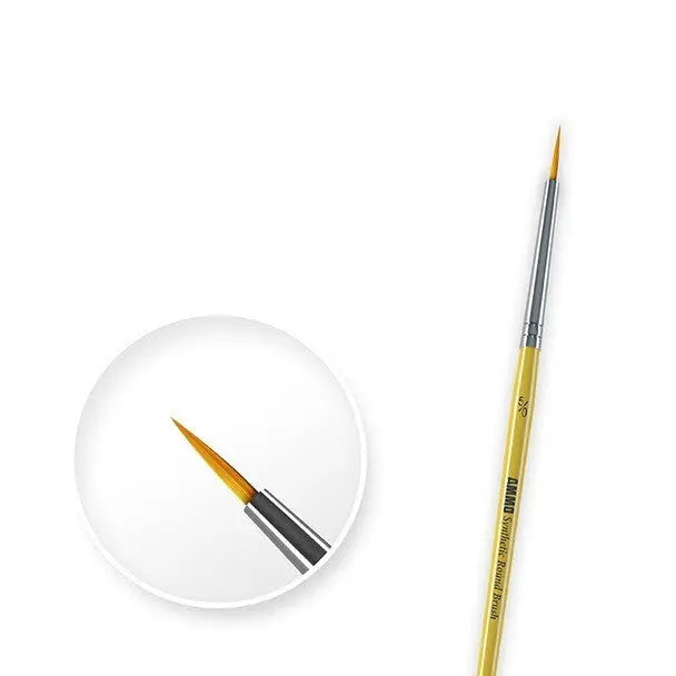 AMMO by MIG Brushes - #5/0 SYNTETIC ROUND BRUSH - Urbanlystore