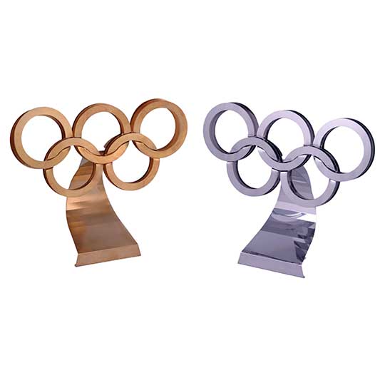 RINGS OF STRENGTH Metal Model - Urbanlystore