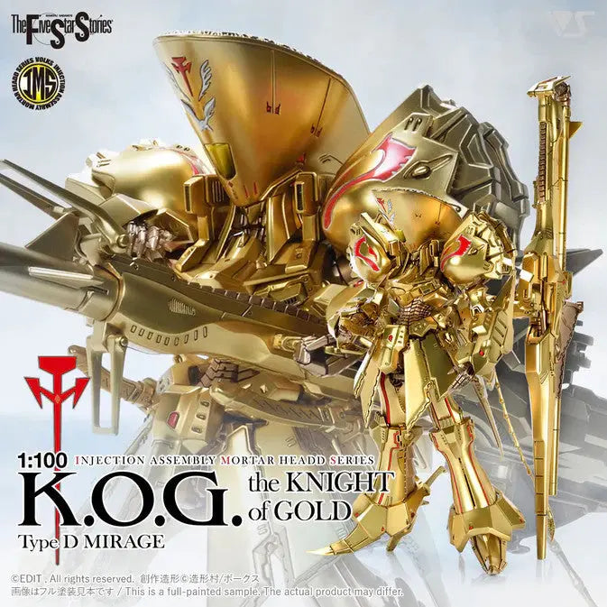 IMS The KNIGHT of GOLD Type DMIRAGE 1/100 Model Kit - Urbanlystore