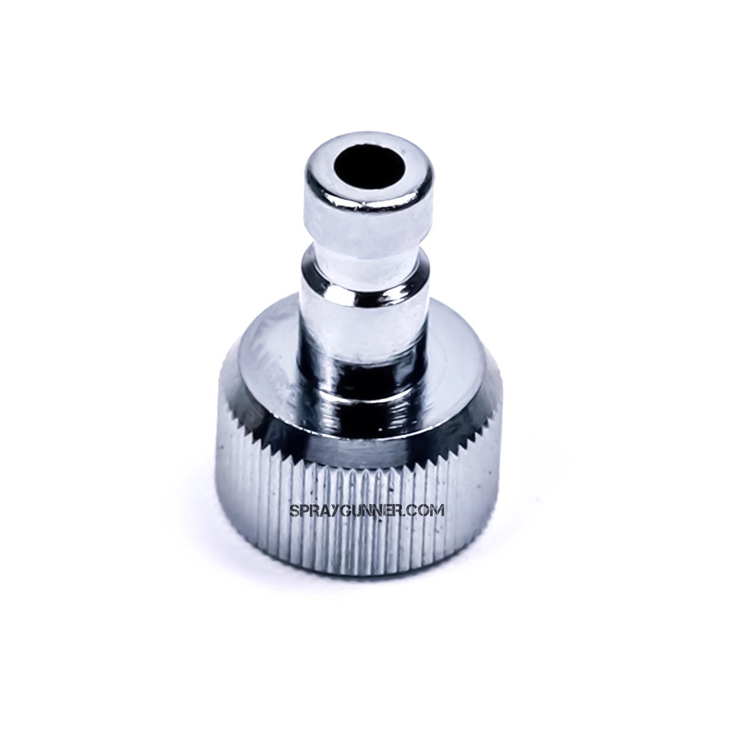 Plug in nipple for Harder Steenbeck and Iwata airbrushes CR (chrome) version - Urbanlystore
