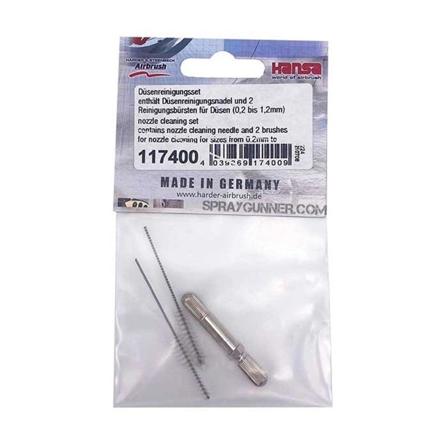 Harder & Steenbeck nozzle cleaning set - Urbanlystore