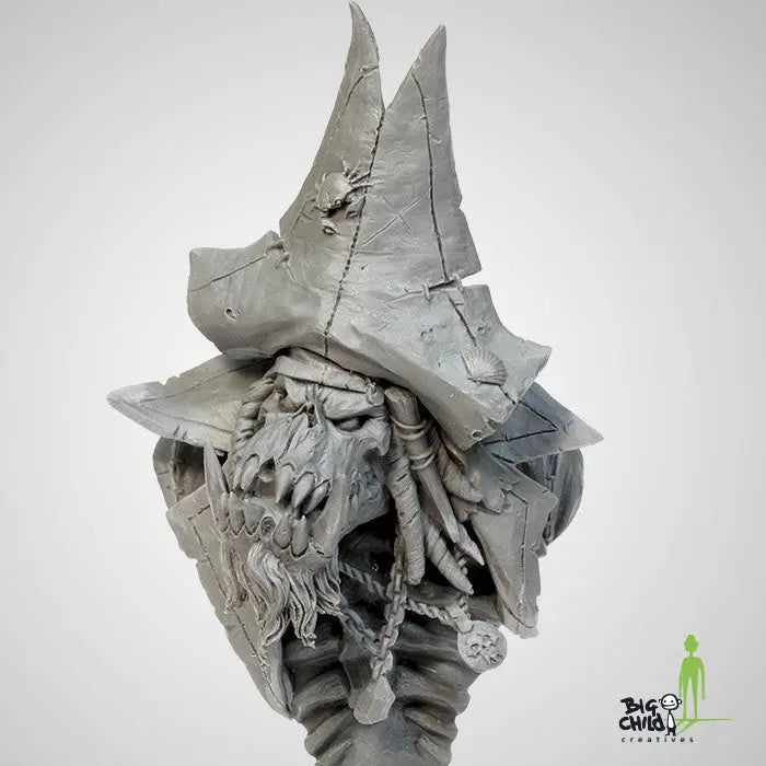 Pirates of the Storm Coast: Kaptain Albrork The Fourfold Damned Bust 1/12 Model Kit - Urbanlystore