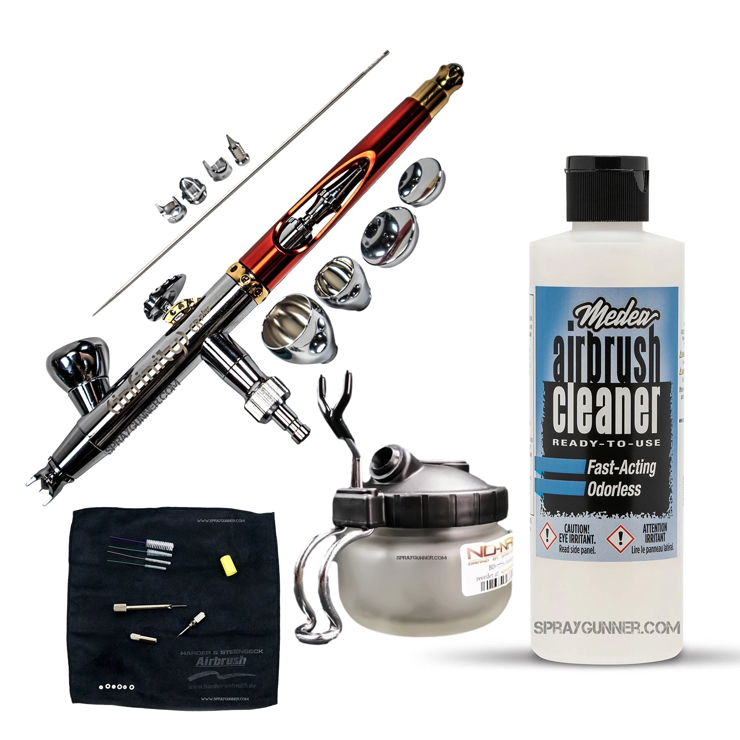Harder & Steenbeck NEW INFINITY 2024 CRplus 2in1 airbrush model with options - Urbanlystore