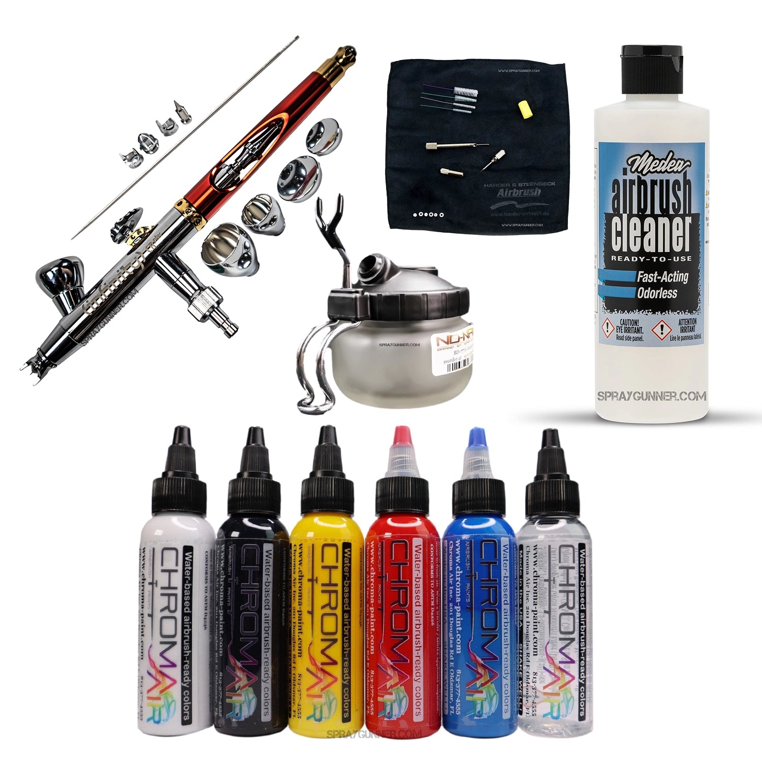 Harder & Steenbeck NEW INFINITY 2024 CRplus 2in1 airbrush model with options - Urbanlystore