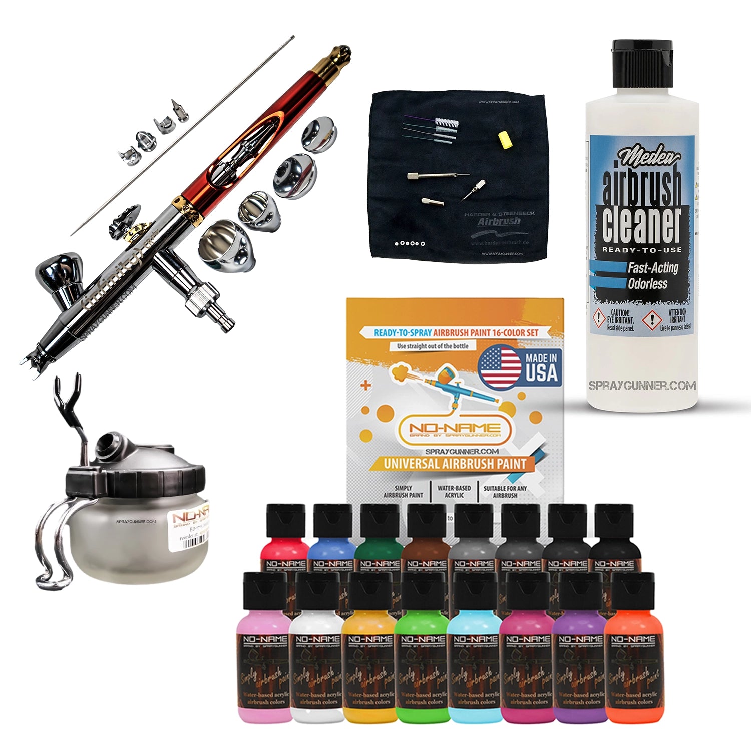 Harder & Steenbeck NEW INFINITY 2024 CRplus 2in1 airbrush model with options - Urbanlystore