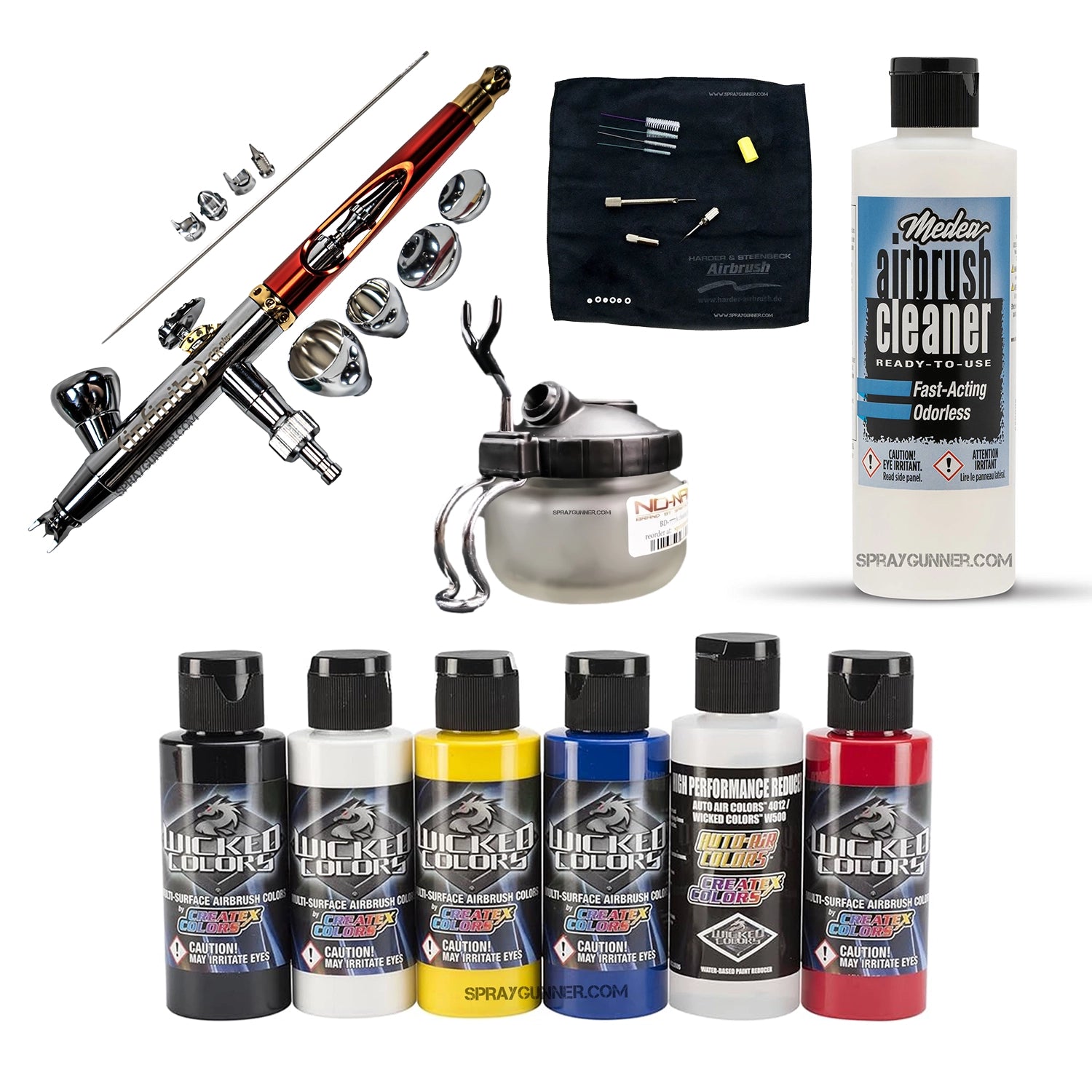 Harder & Steenbeck NEW INFINITY 2024 CRplus 2in1 airbrush model with options - Urbanlystore