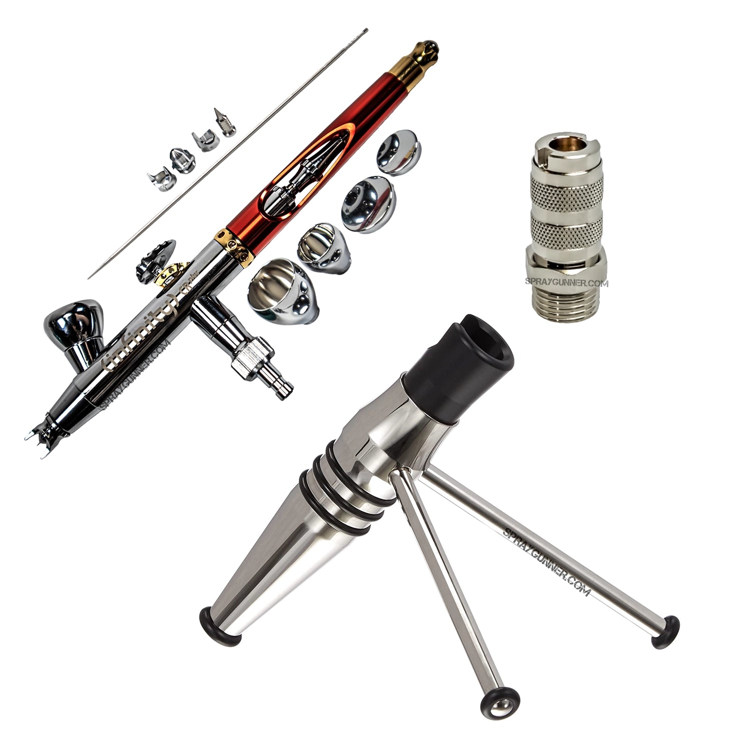 Harder & Steenbeck NEW INFINITY 2024 CRplus 2in1 airbrush model with options - Urbanlystore