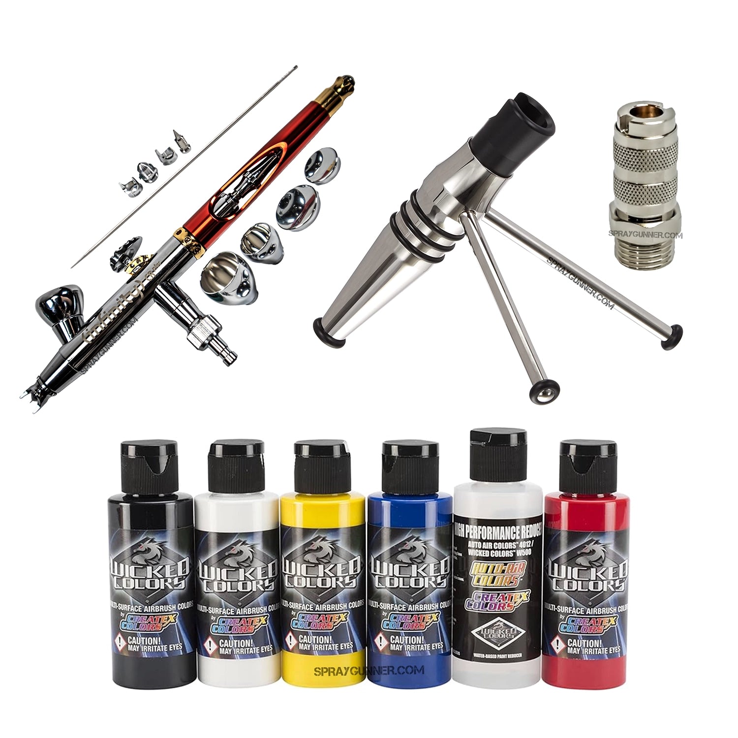 Harder & Steenbeck NEW INFINITY 2024 CRplus 2in1 airbrush model with options - Urbanlystore