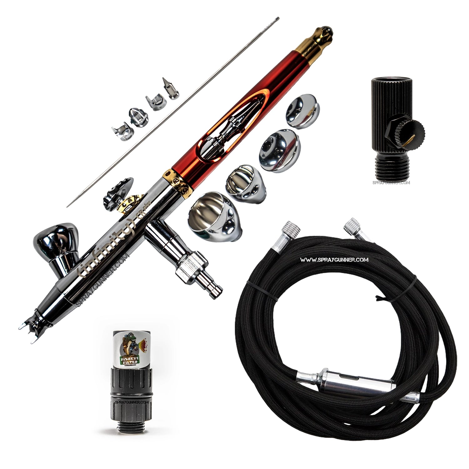 Harder & Steenbeck NEW INFINITY 2024 CRplus 2in1 airbrush model with options - Urbanlystore