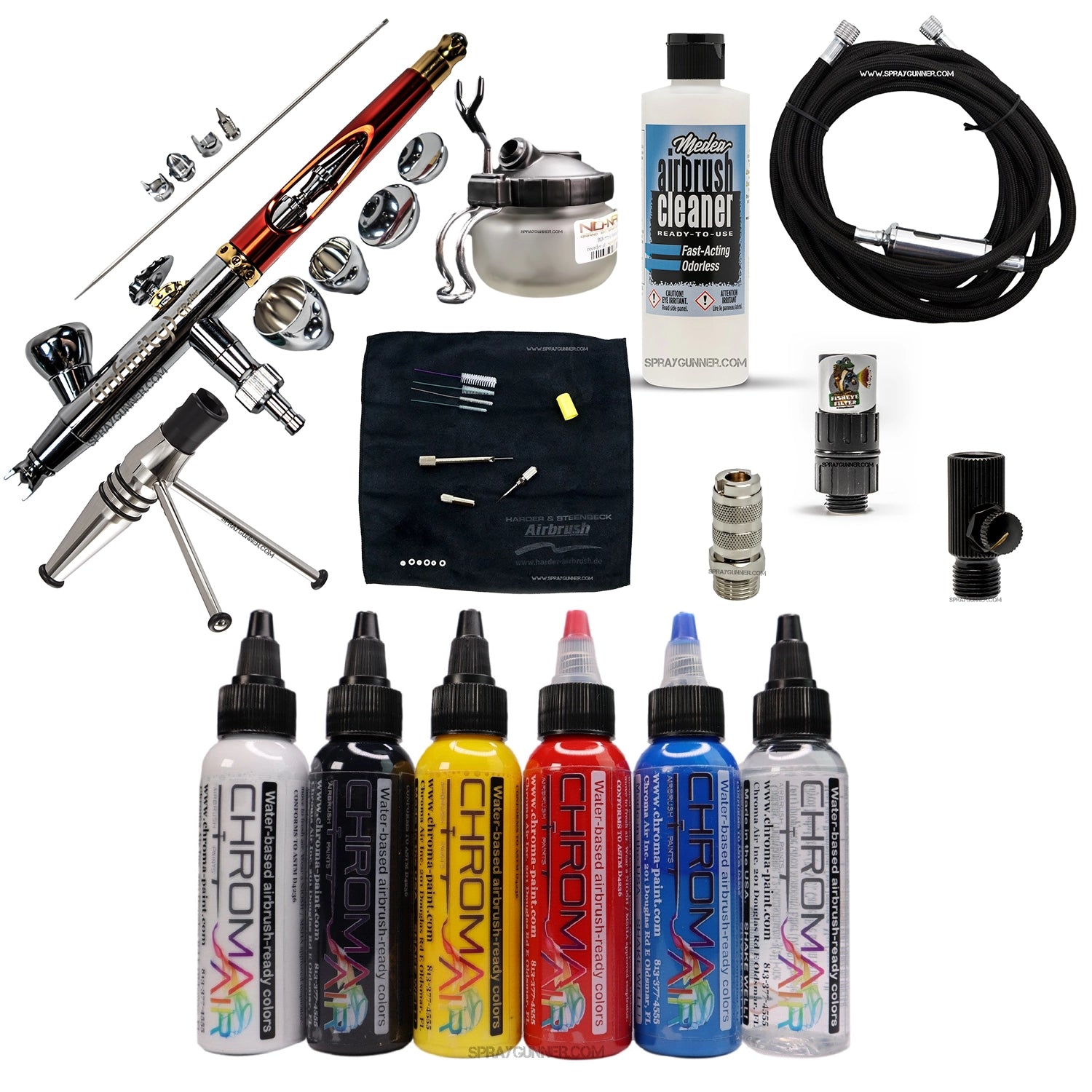 Harder & Steenbeck NEW INFINITY 2024 CRplus 2in1 airbrush model with options - Urbanlystore