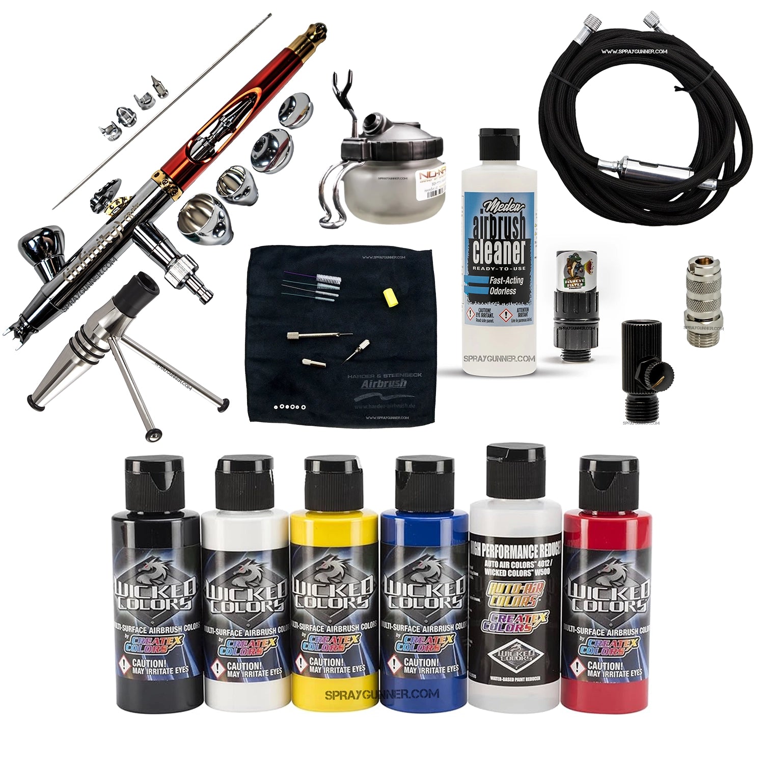 Harder & Steenbeck NEW INFINITY 2024 CRplus 2in1 airbrush model with options - Urbanlystore