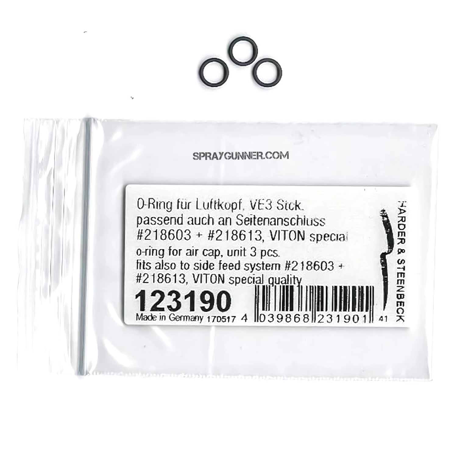 O-Ring for air cap - Urbanlystore