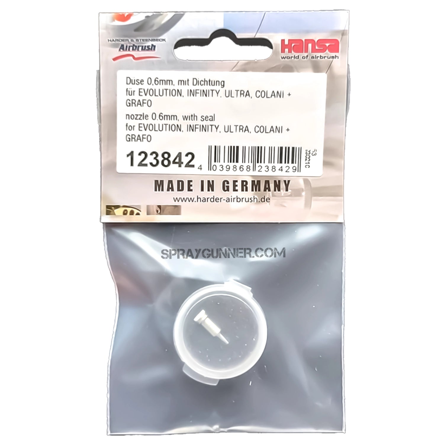 0.6mm Harder & Steenbeck Nozzle - Urbanlystore