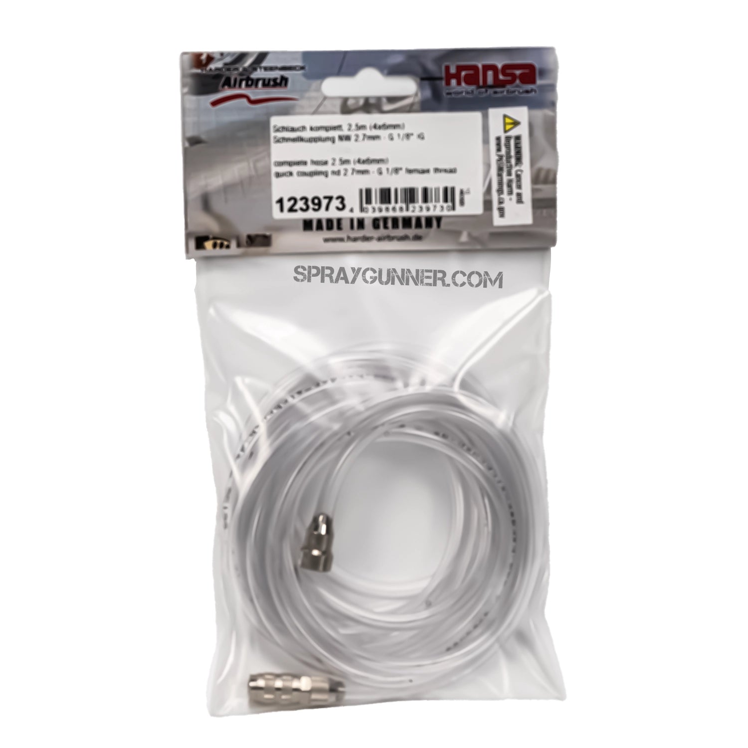 Air Hose 7.5ft quick coupling-1/8" - Urbanlystore