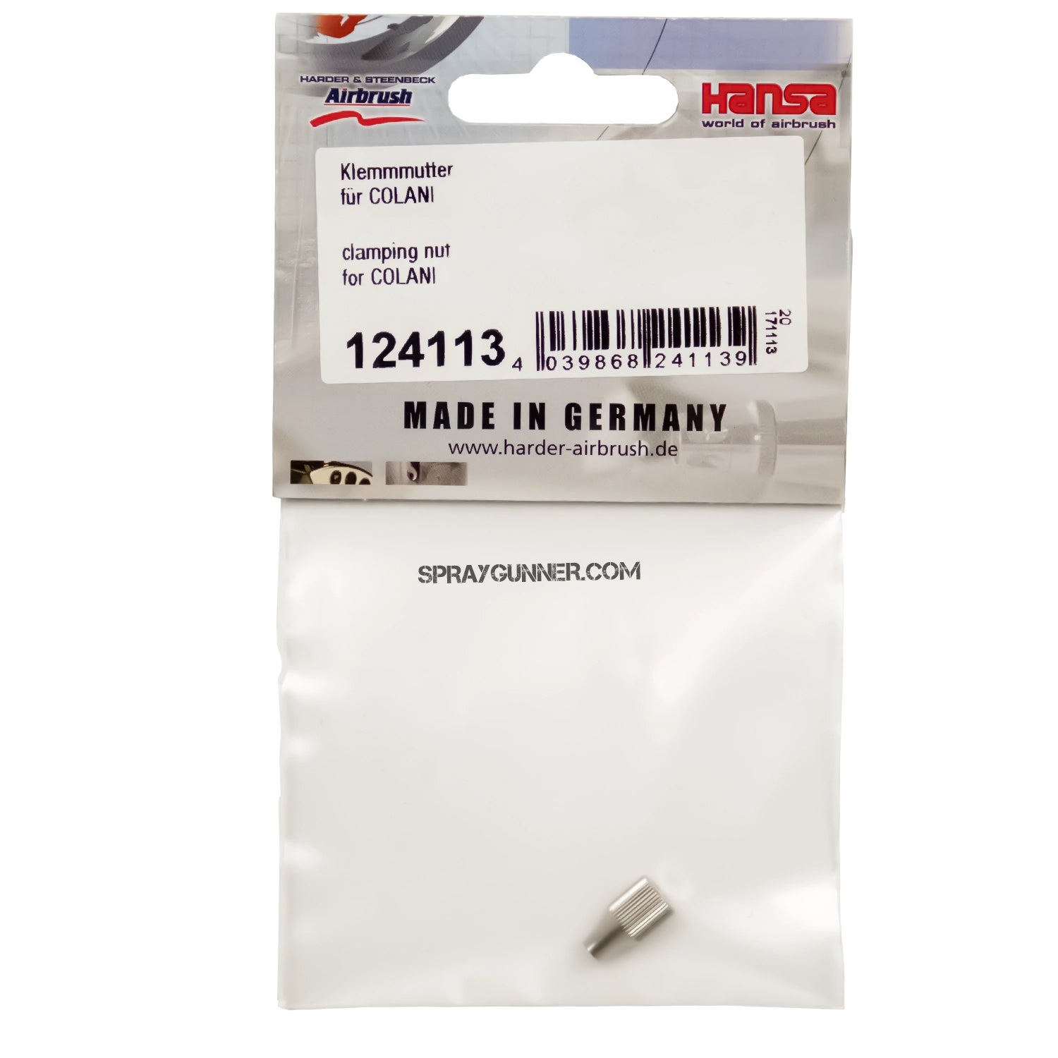 Needle clamping nut for COLANI - Urbanlystore