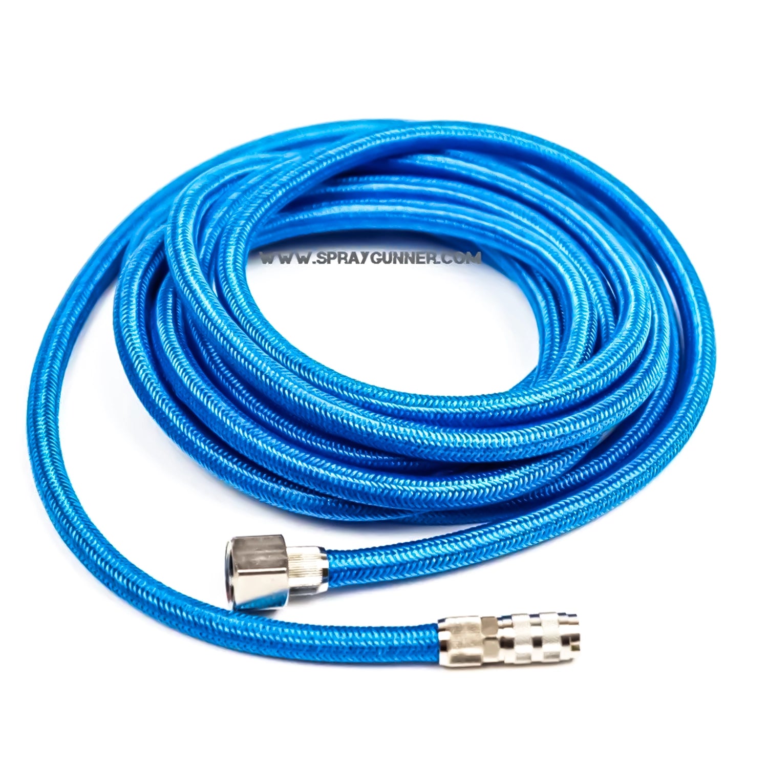 Braided Air Hose 10ft quick coupling-1/4" - Urbanlystore