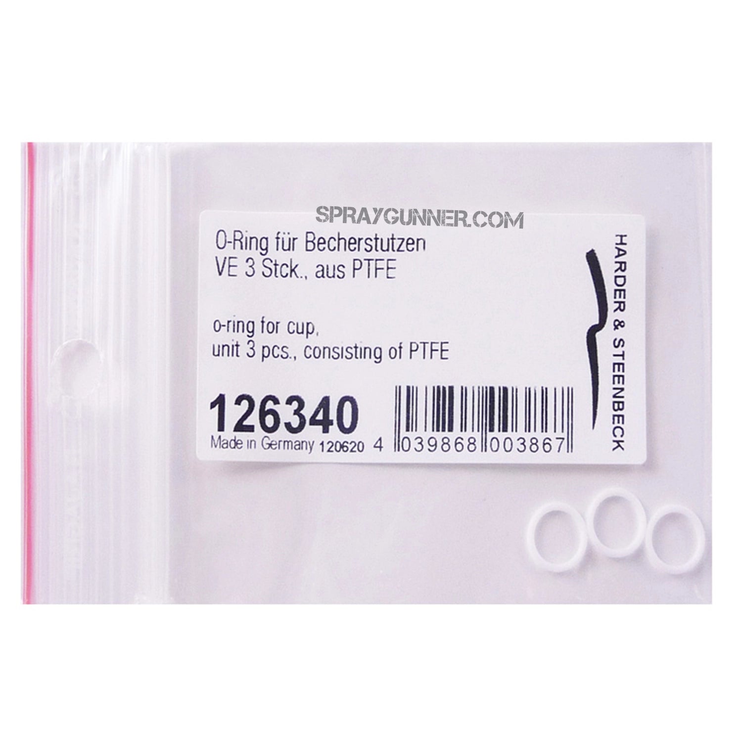 PTFE O-ring for airbrush cup - Urbanlystore