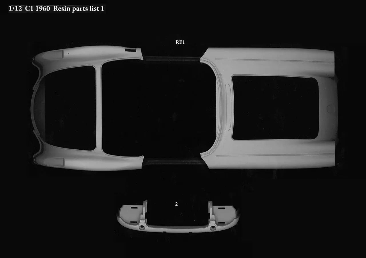 MODEL FACTORY HIRO: 1/12scale Fulldetail Kit : C1 [1960] - Urbanlystore