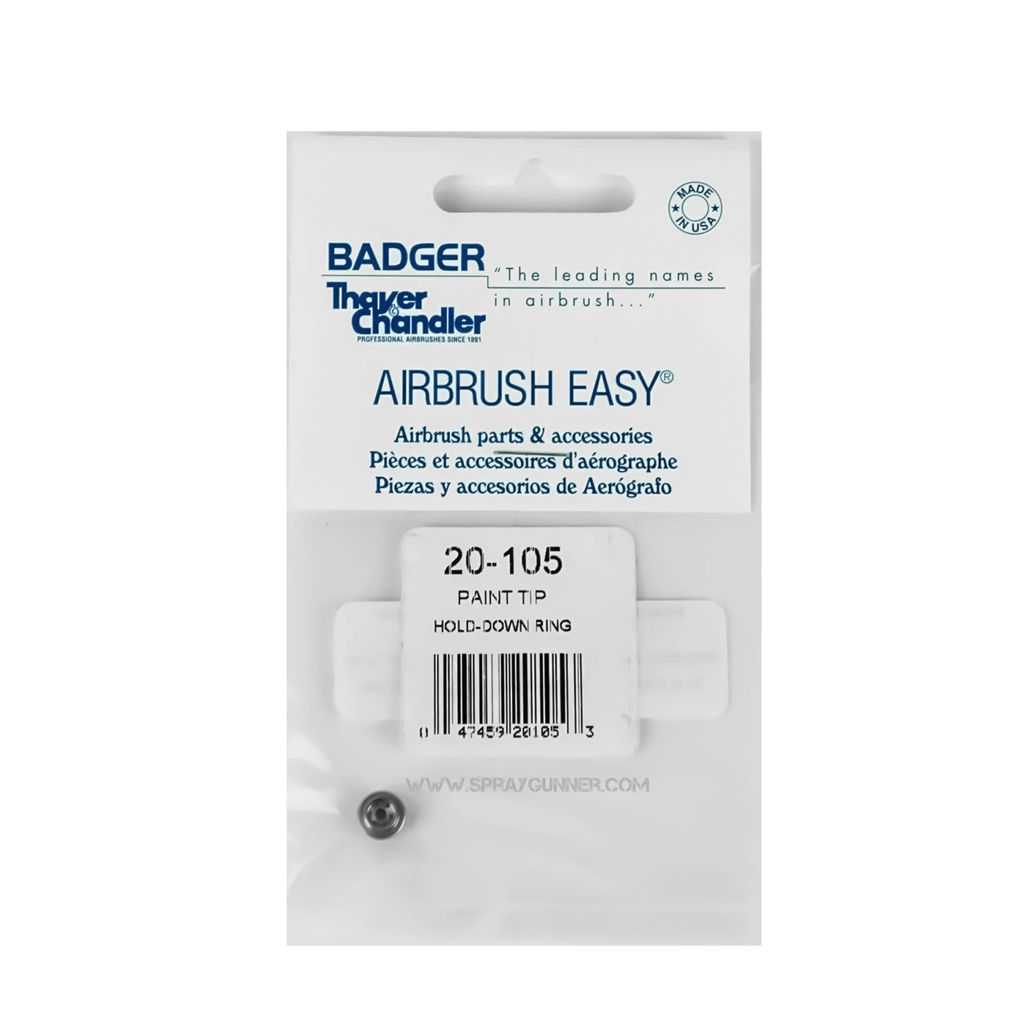 BADGER SOTAR 20-105 paint tip hold down ring - Urbanlystore