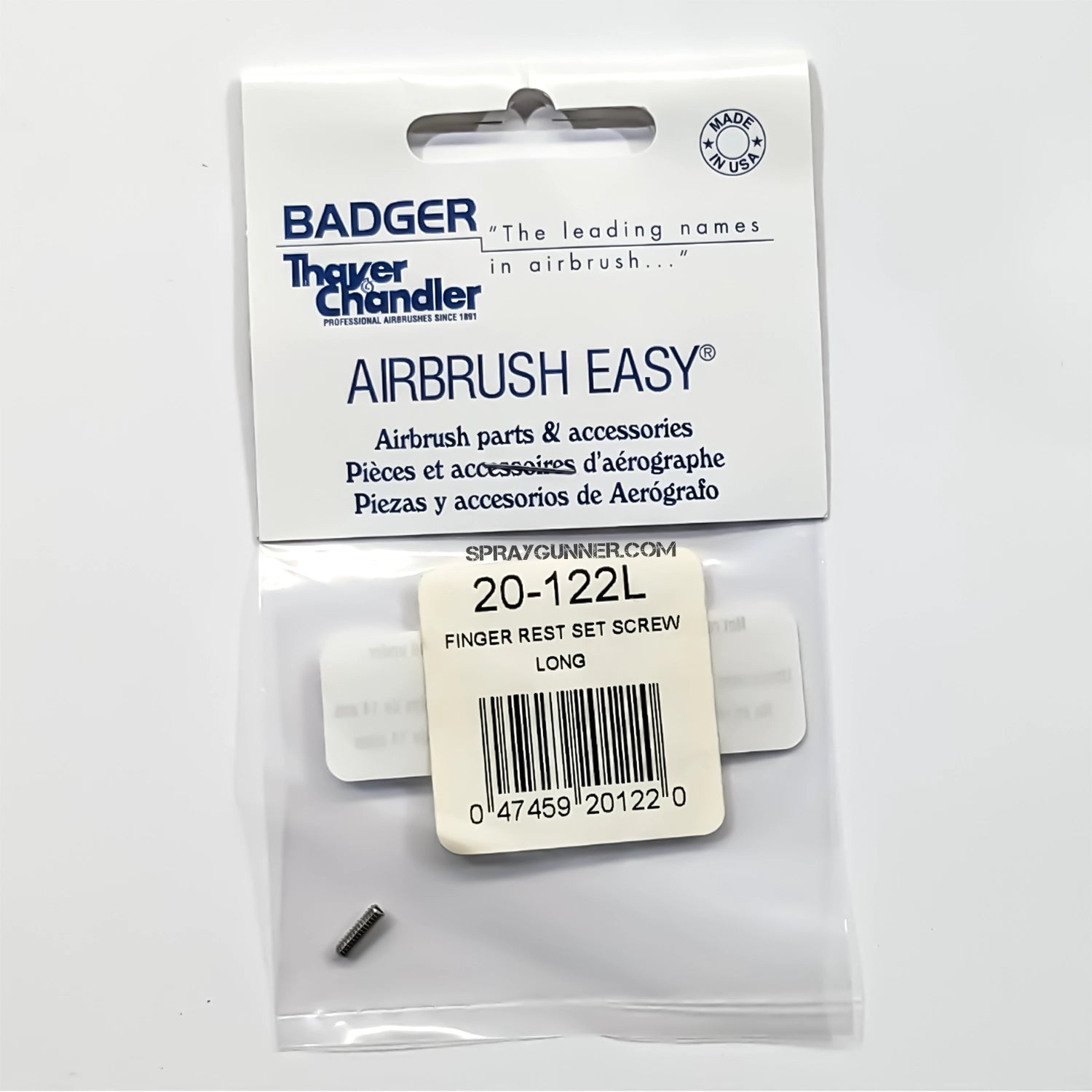 BADGER SOTAR 20-122L screw for finger rest - Urbanlystore