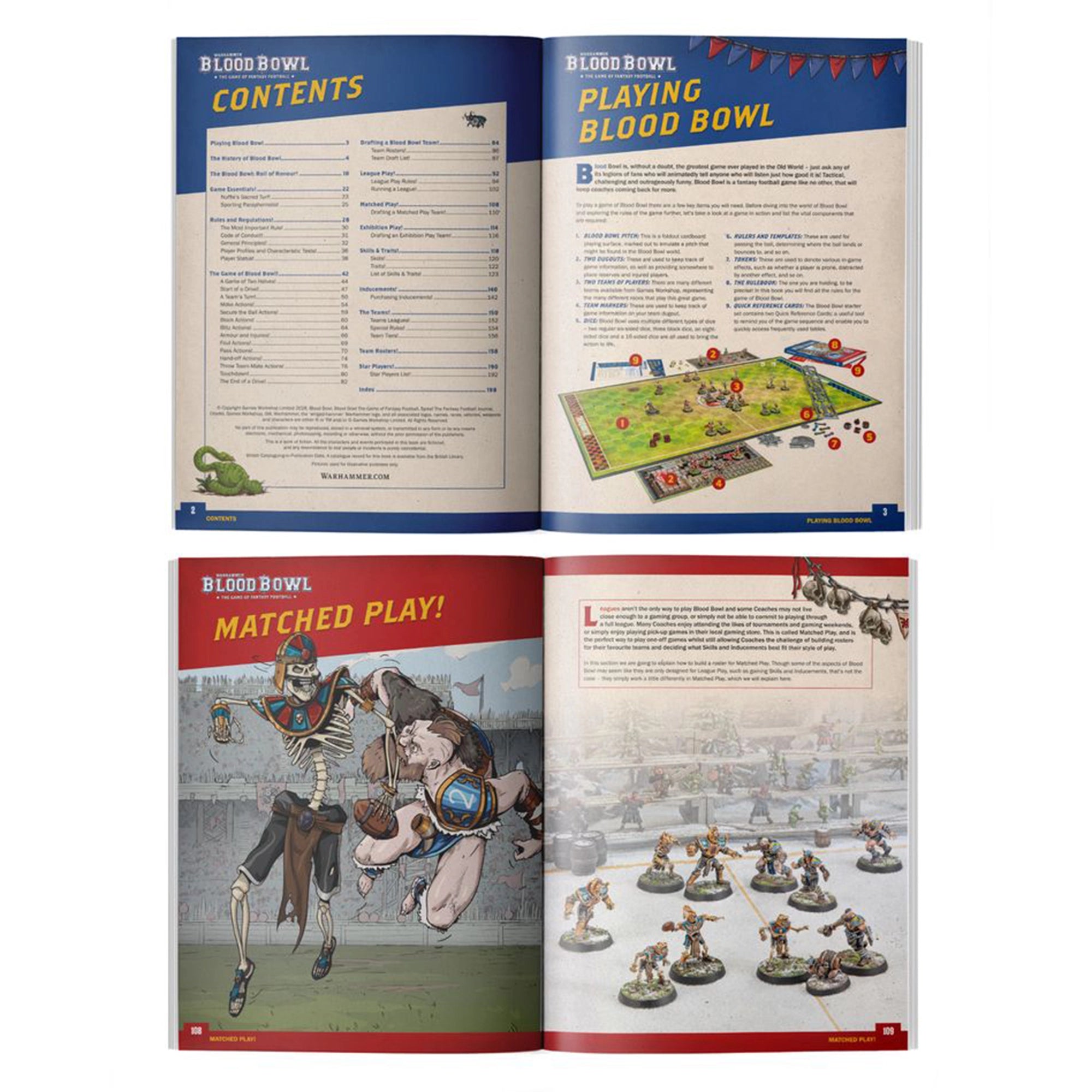 Warhammer Blood Bowl: The Official Rulebook – Third Season Edition!