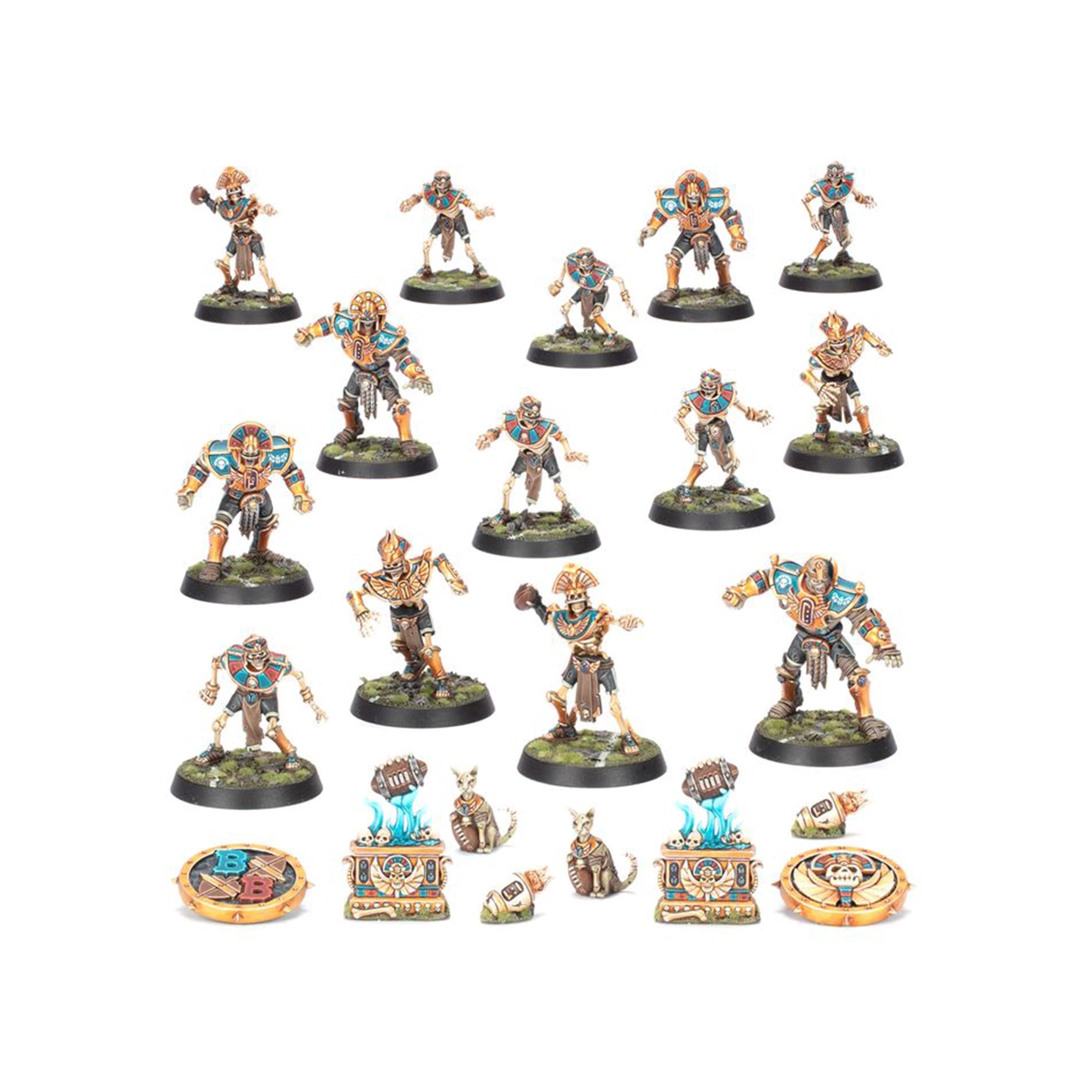 Warhammer Tomb Kings Blood Bowl Team: The Nehekhara Nightmares