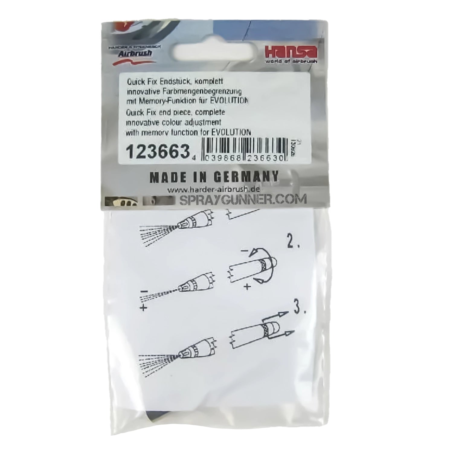 Harder & Steenbeck Evolution Quick Fix for HANSA - Urbanlystore