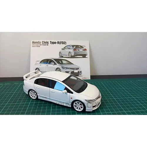 ALPHA MODEL 1/24 Scale Model Car Kit Honda Civic Type-R FD2 Alpha Models