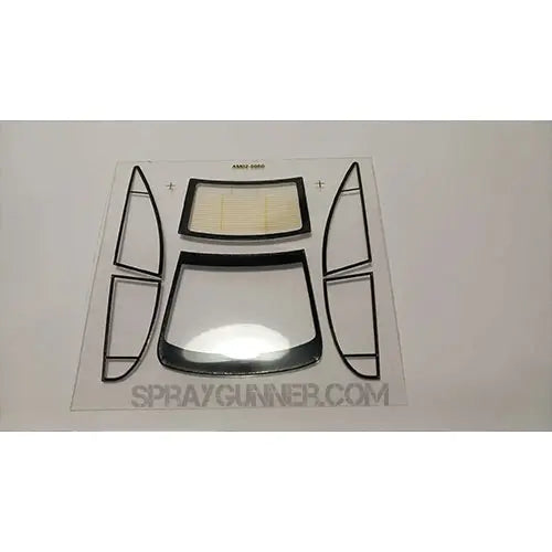 ALPHA MODEL 1/24 Scale Model Car Kit Honda Civic Type-R FD2 Alpha Models