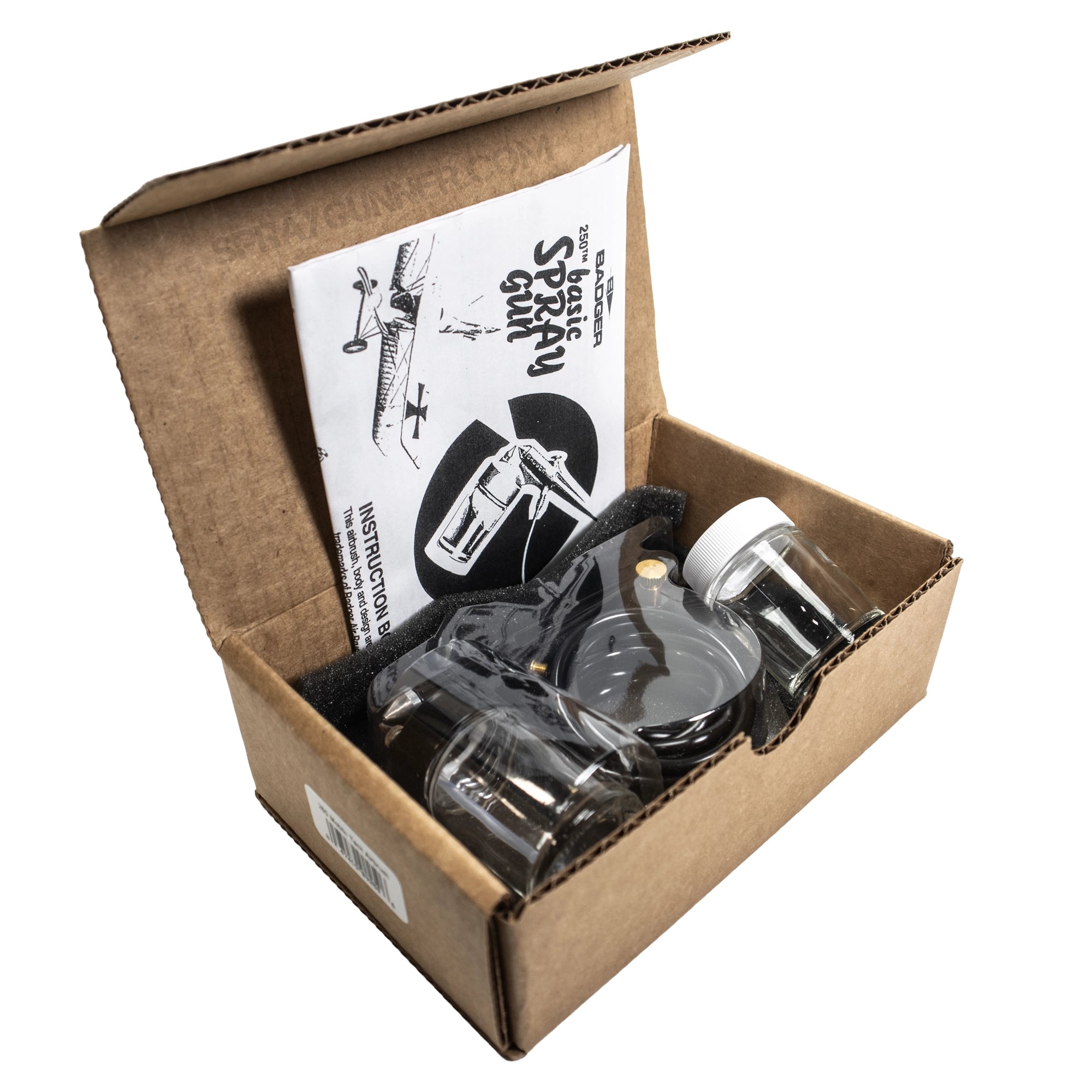 Badger 250-1 Basic Single Action External Mix Spray Gun Set