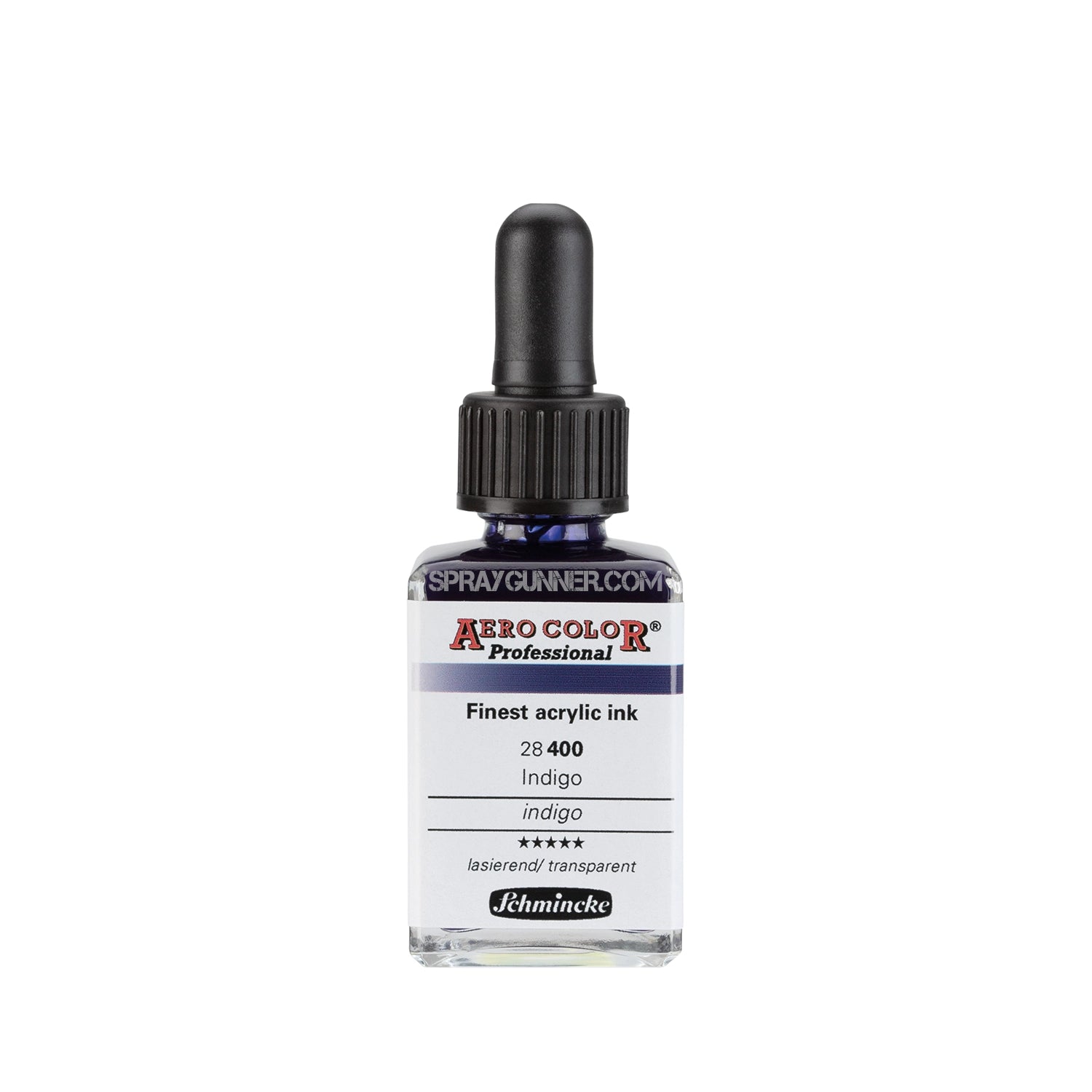 Schmincke AERO COLOR Professional Acrylic Ink: Indigo 28 ml - Urbanlystore