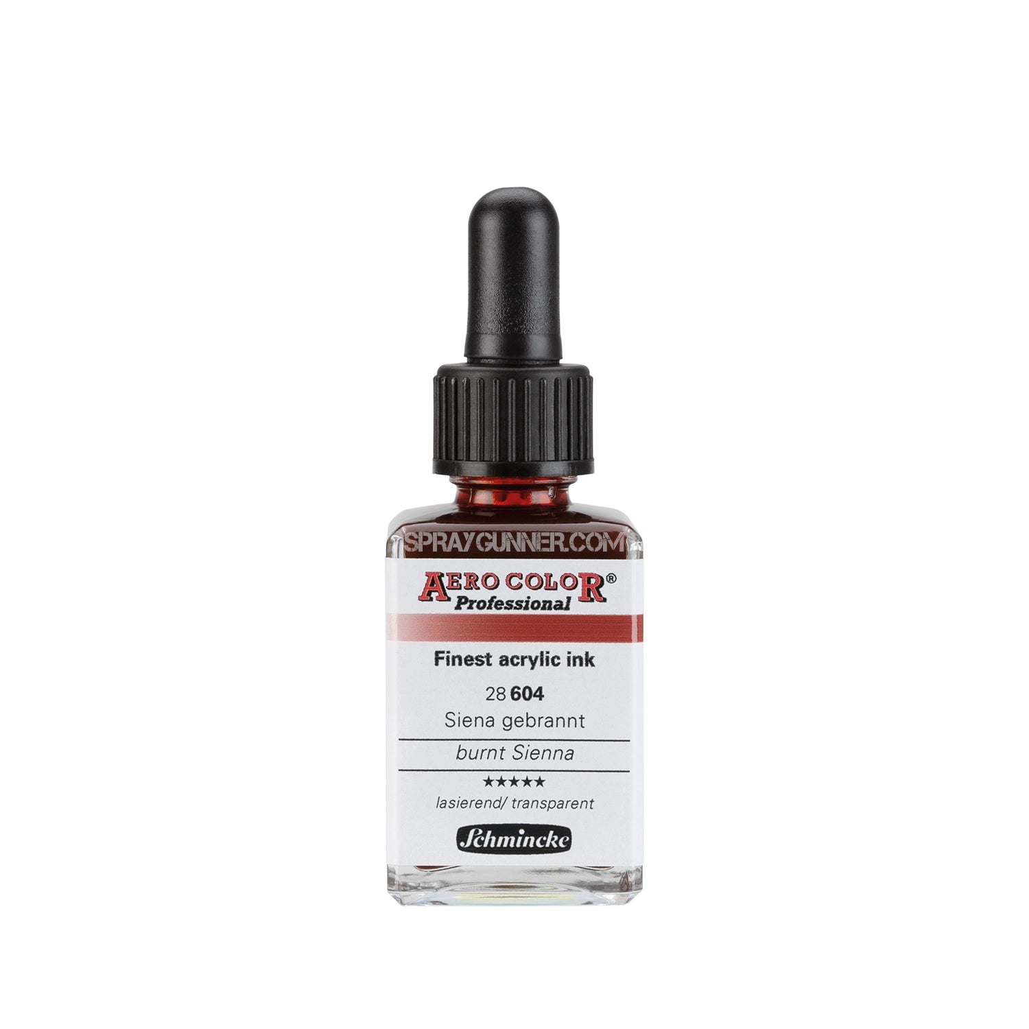 Schmincke AERO COLOR Professional Acrylic Ink: Burnt Sienna 28 ml - Urbanlystore