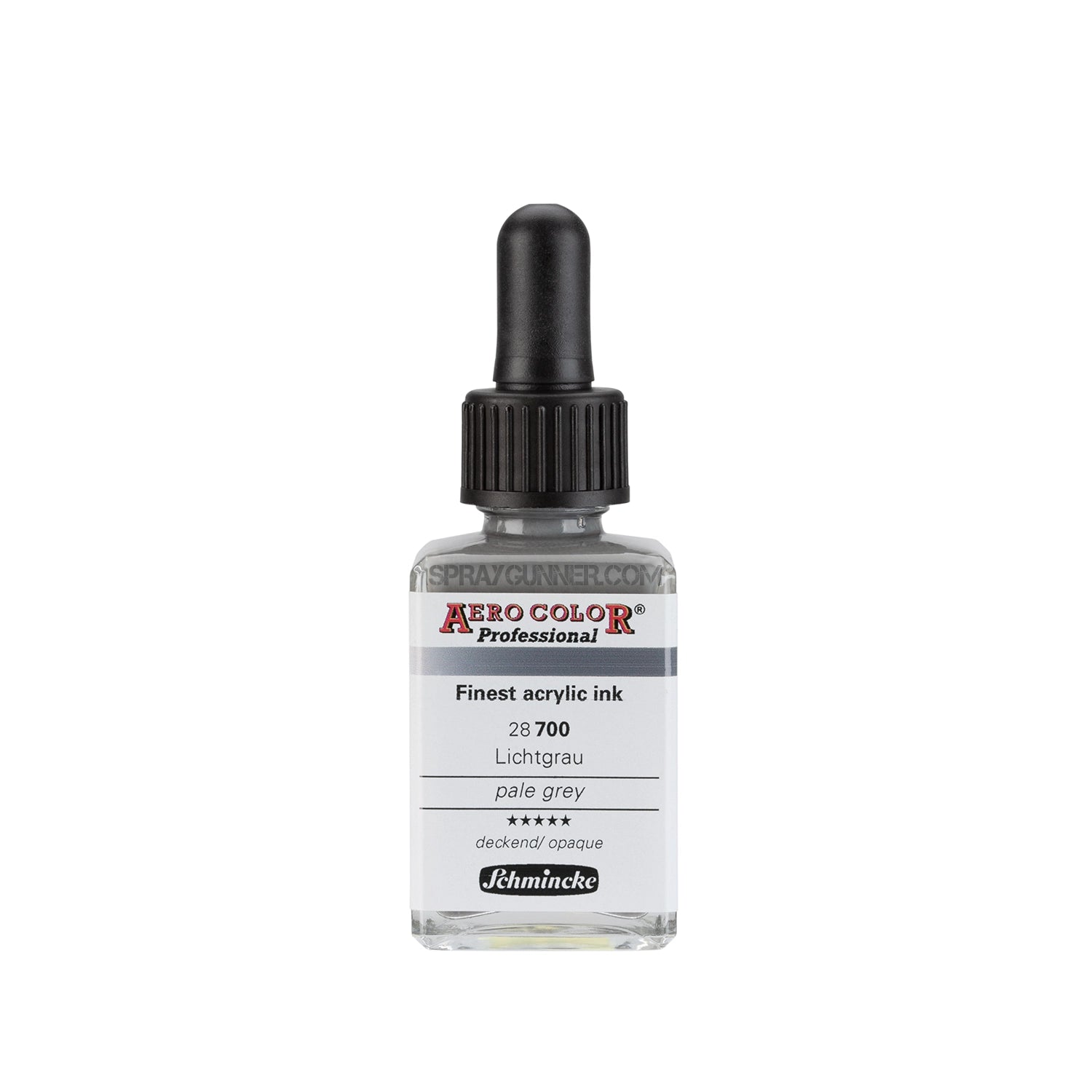 Schmincke AERO COLOR Professional Acrylic Ink: Pale Grey 28 ml - Urbanlystore