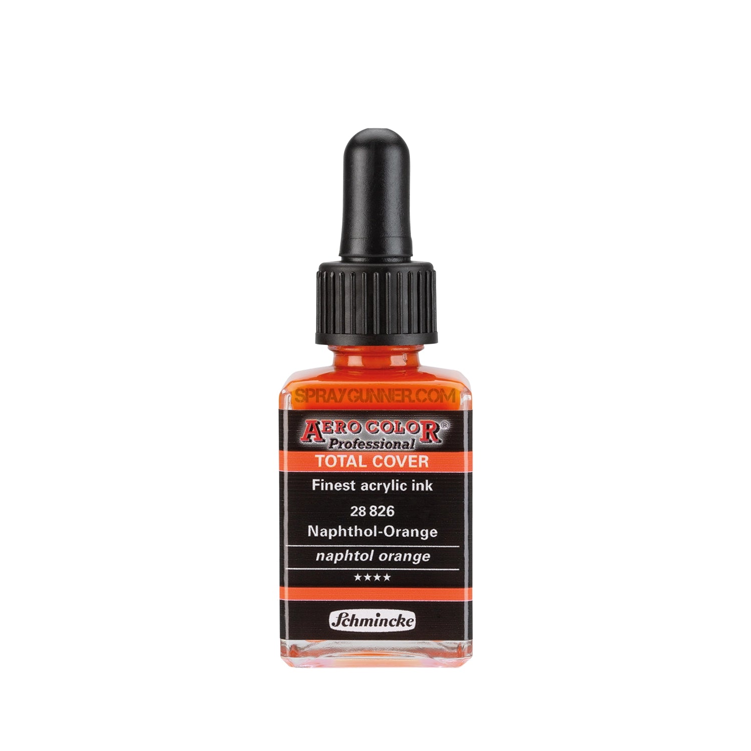 Schmincke AERO COLOR Professional Acrylic Ink Total Cover: Naphtol Orange 28 ml - Urbanlystore