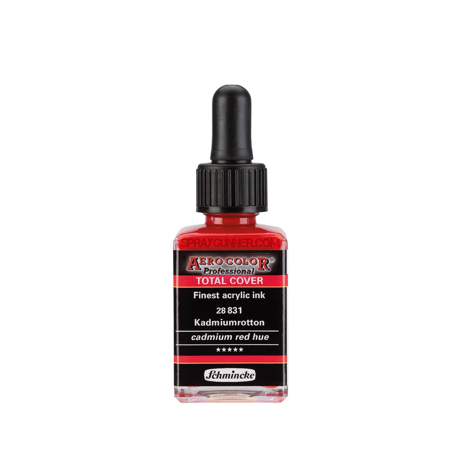 Schmincke AERO COLOR Professional Acrylic Ink Total Cover: Cadmium Red Hue 28 ml - Urbanlystore