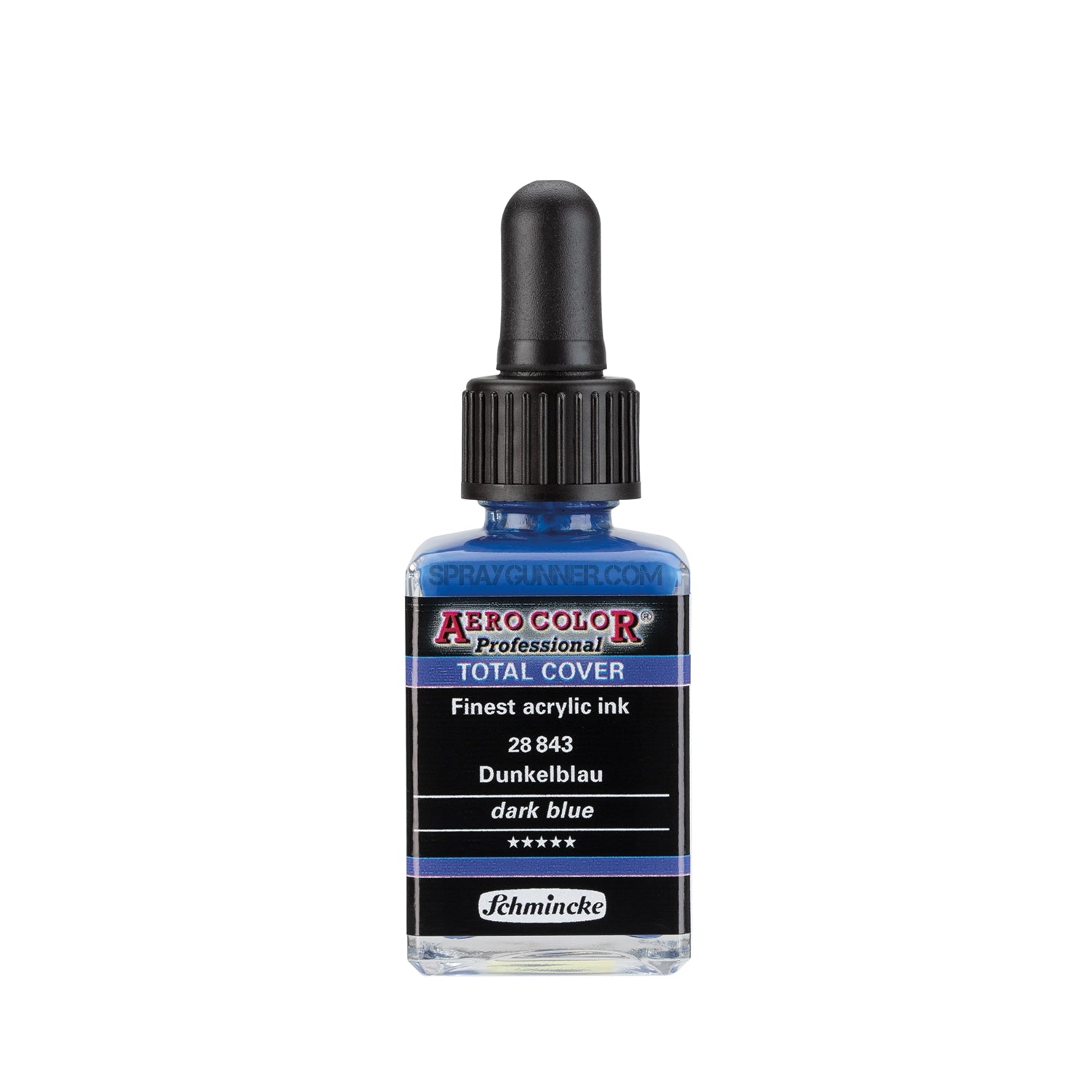 Schmincke AERO COLOR Professional Acrylic Ink Total Cover: Dark Blue 28 ml - Urbanlystore