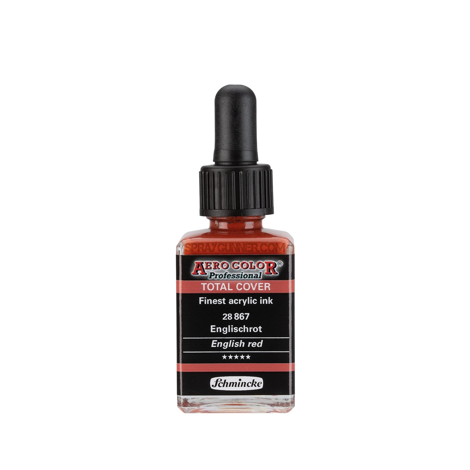 Schmincke AERO COLOR Professional Acrylic Ink Total Cover: English Red 28 ml - Urbanlystore