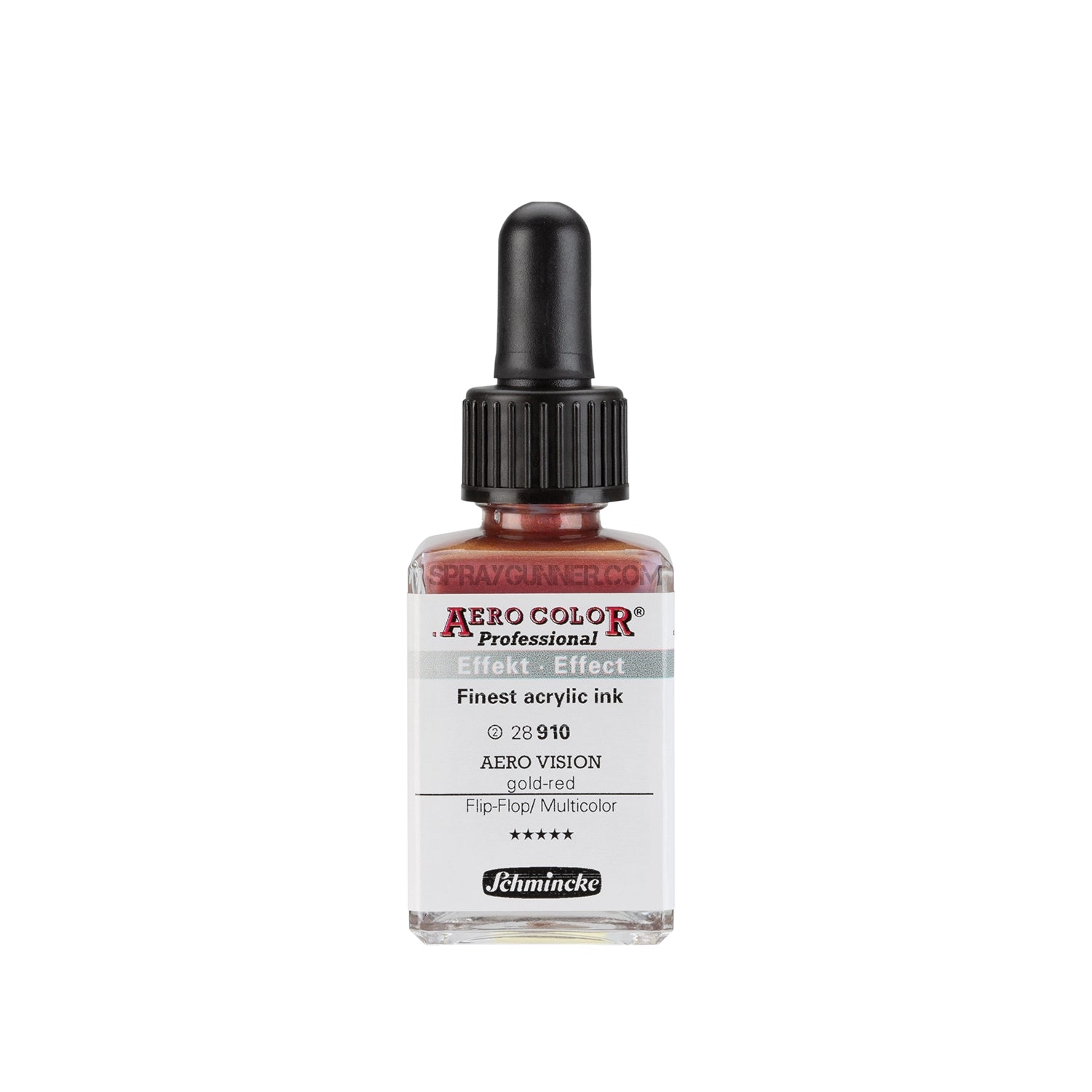 Schmincke AERO COLOR Professional Acrylic Ink Aero Vision: Gold-Red 28 ml - Urbanlystore