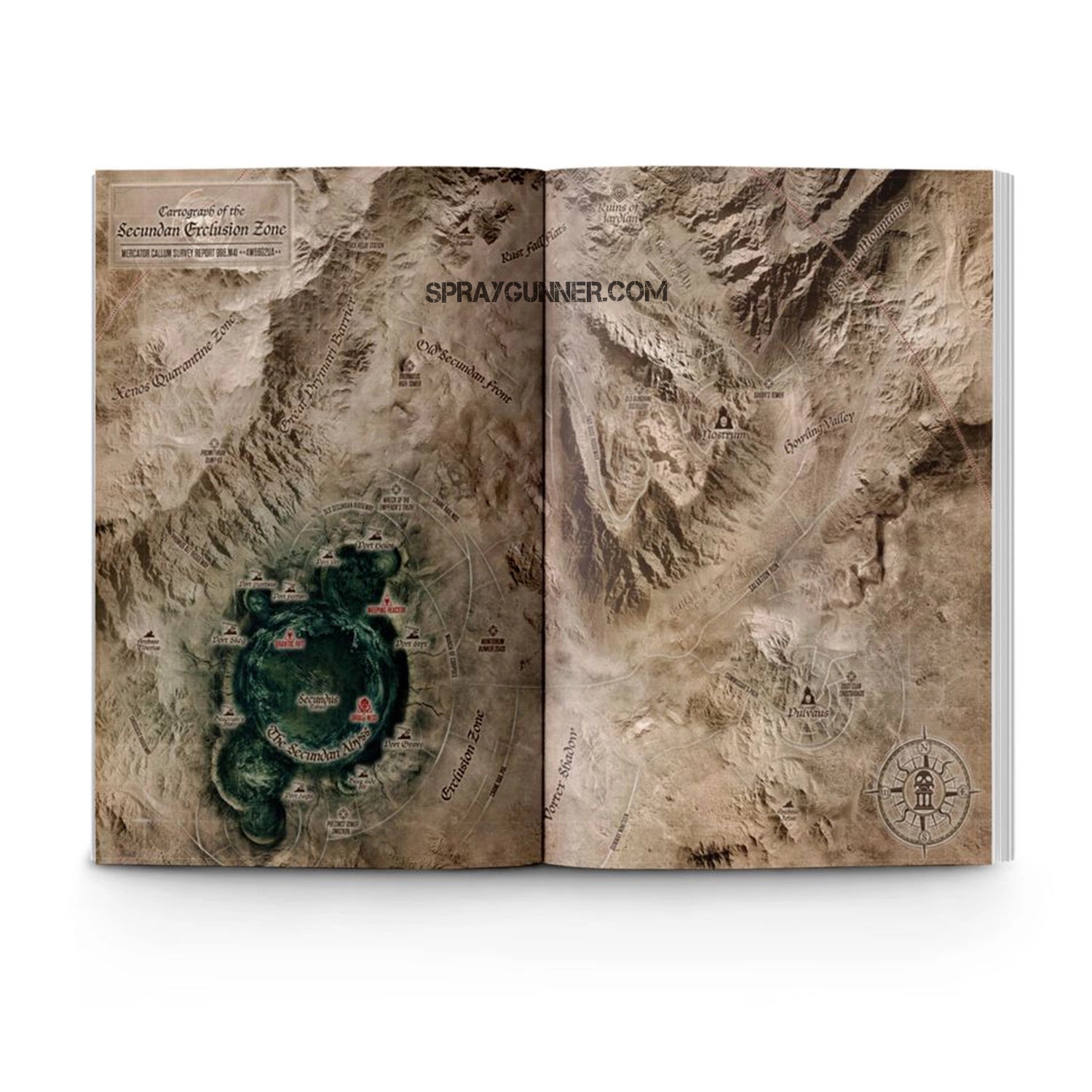 Warhammer 40k NECROMUNDA: THE BOOK OF DESOLATION - Urbanlystore