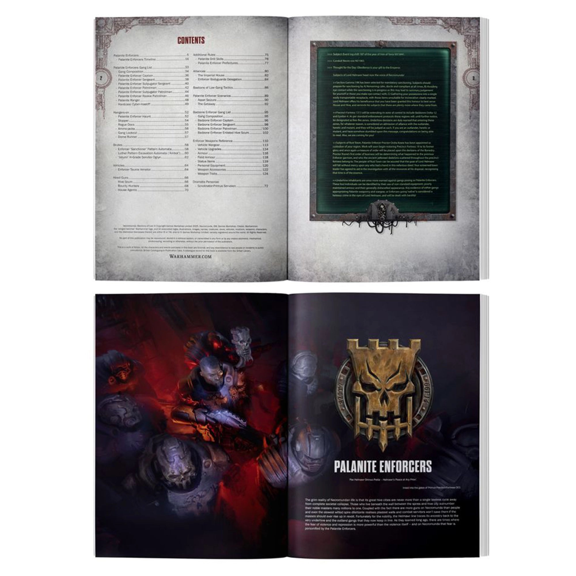 Warhammer 40k NECROMUNDA: Bastions of Law