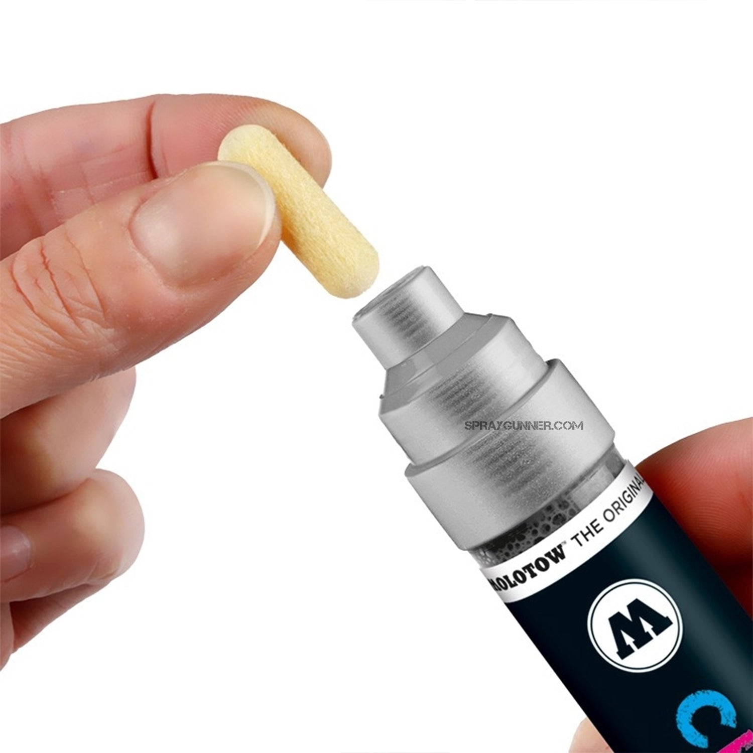 Molotow Chalk Marker: Metallic Silver 4-8mm Tip - Urbanlystore