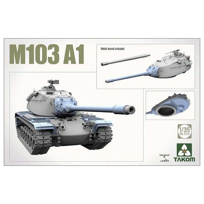 TAKOM 1/35 M103 A1 Model Kit - Urbanlystore