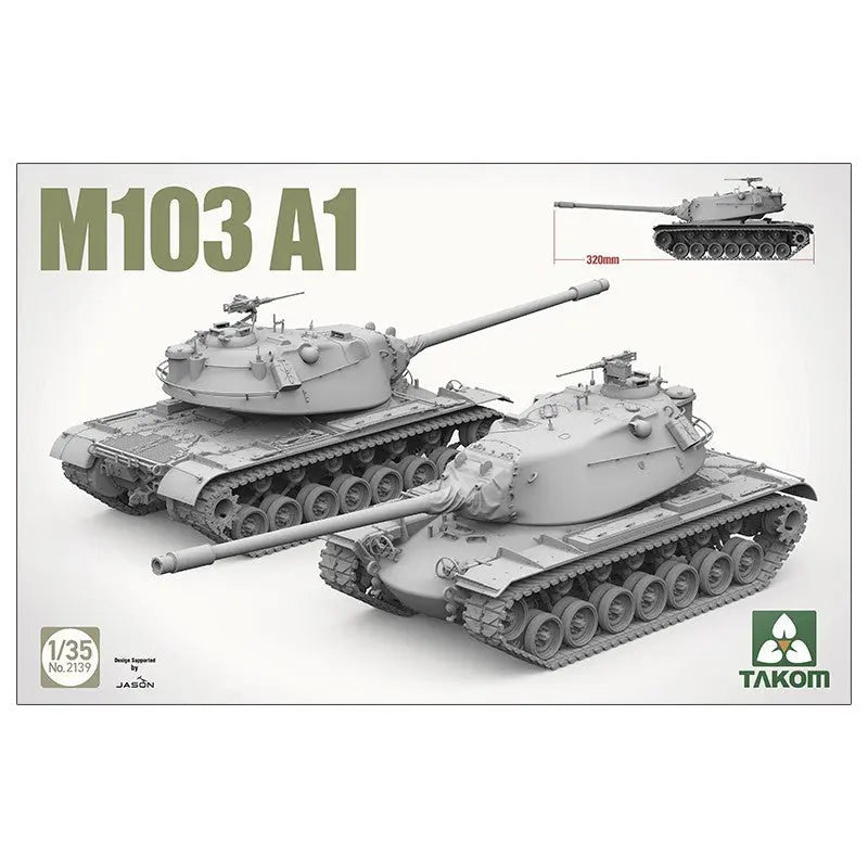 TAKOM 1/35 M103 A1 Model Kit - Urbanlystore