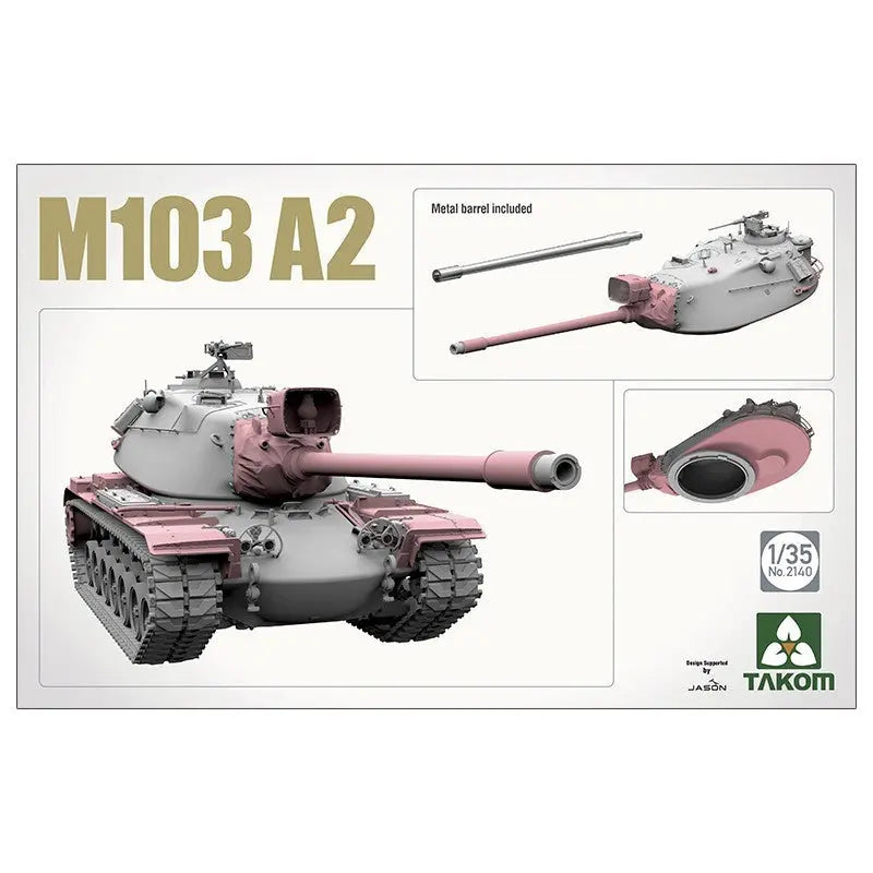 TAKOM 1/35 M103 A2 Model Kit - Urbanlystore