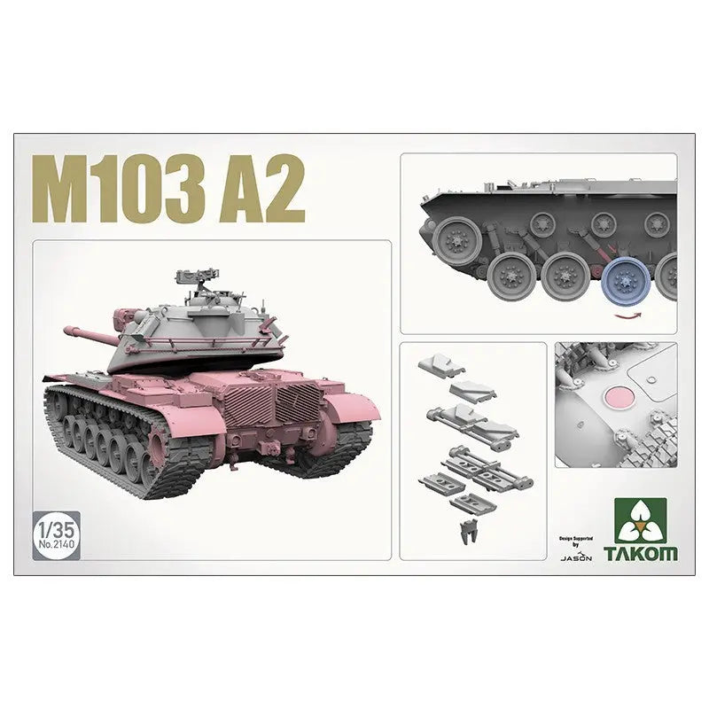 TAKOM 1/35 M103 A2 Model Kit - Urbanlystore