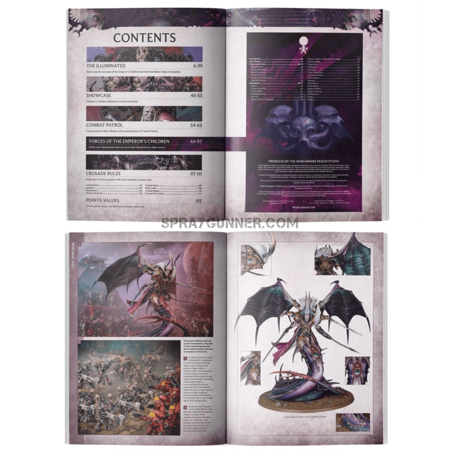 Warhammer 40k: Emperor's Children: Codex - Urbanlystore