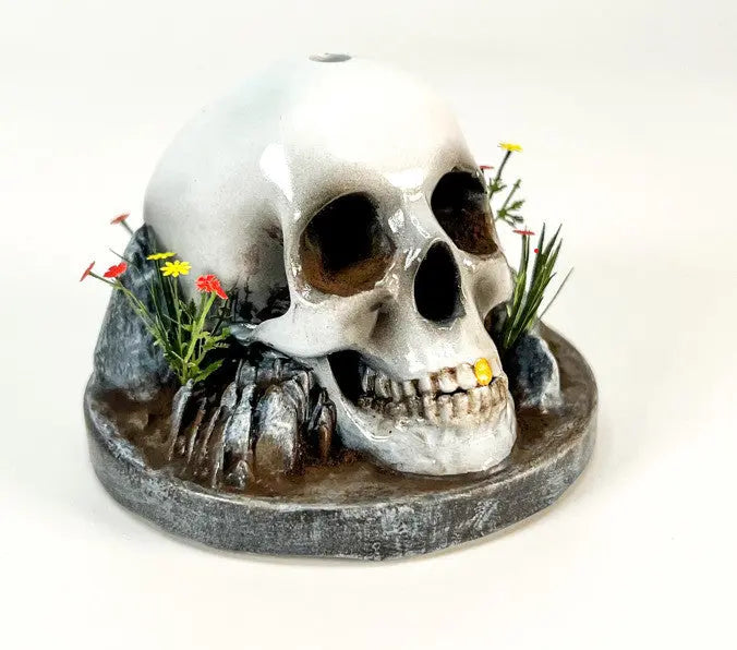 3D Printed Skull Airbrush Holder by NO-NAME Brand - Urbanlystore